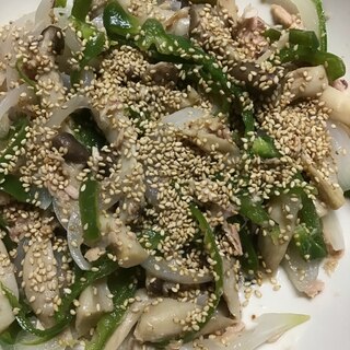 レンジで作る野菜胡麻まぶし